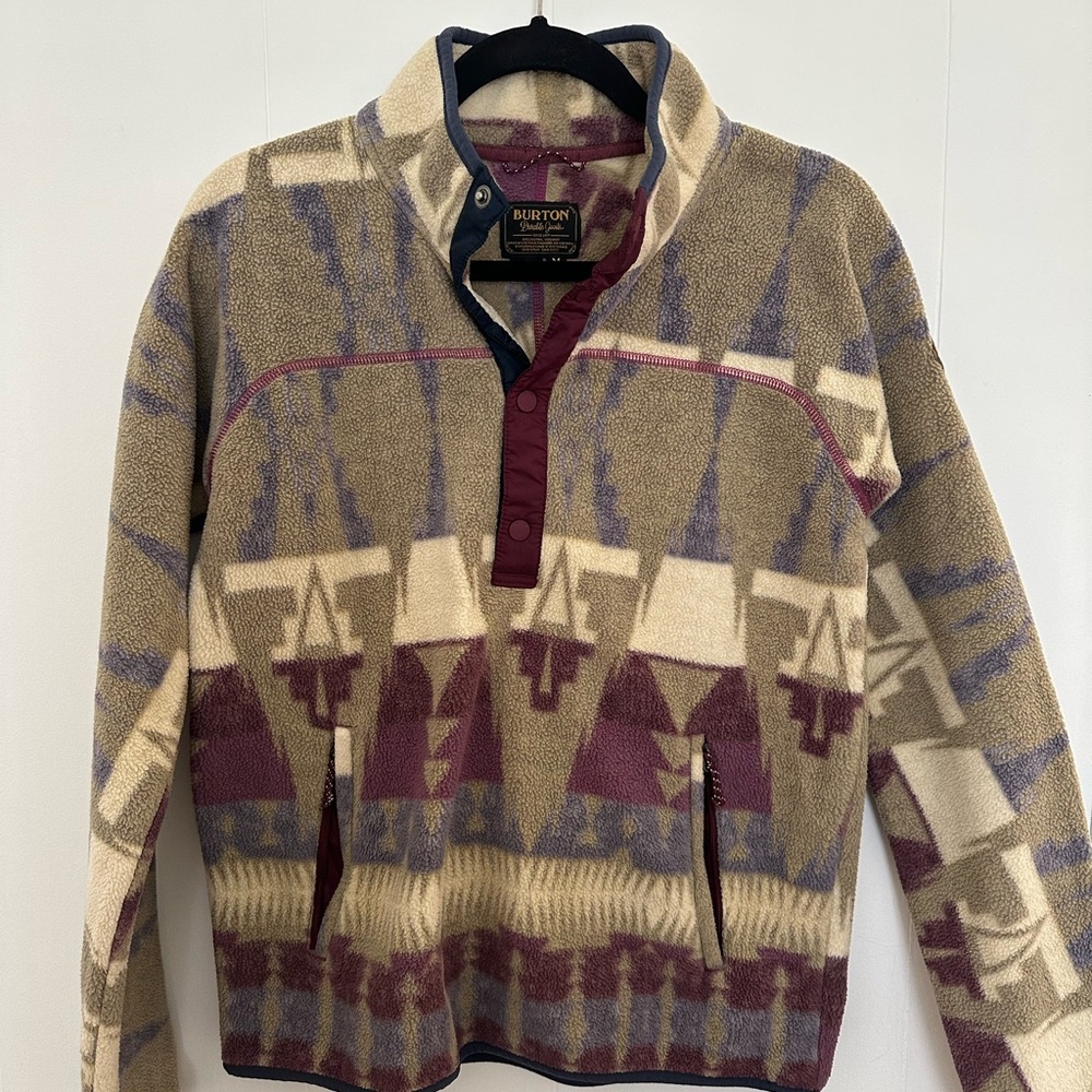 Burton Men's Patterned Sweater - Multicolor